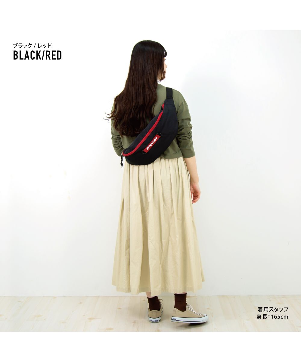 ランナー RUNNER アヴェンチュラ ウェストバッグ ウェストポーチ 男女兼用 ユニセックス 大人ファスナー ナイロン 大容量 お出かけ カジュアル ストリート 大人 レディース メ