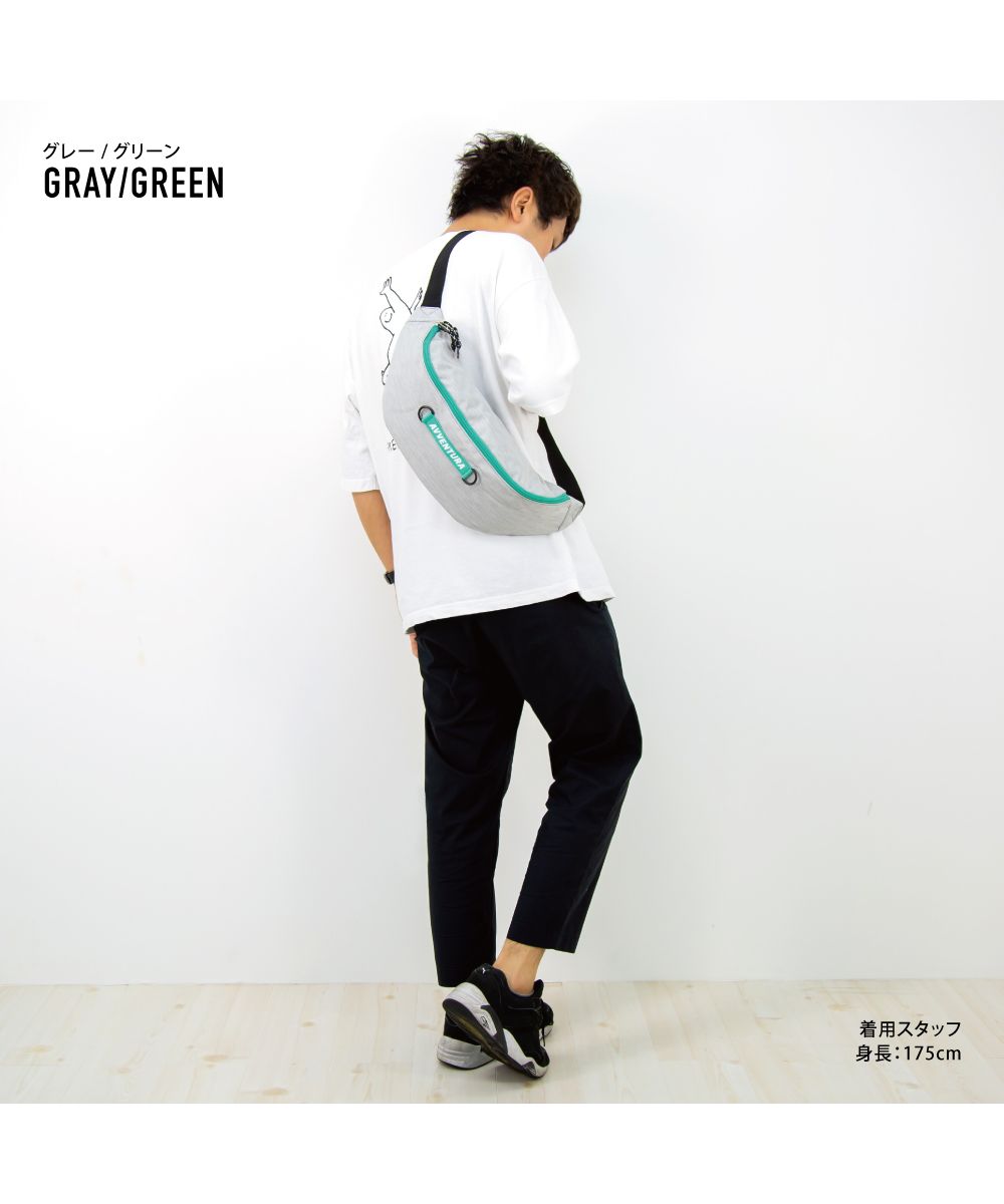 ランナー RUNNER アヴェンチュラ ウェストバッグ ウェストポーチ 男女兼用 ユニセックス 大人ファスナー ナイロン 大容量 お出かけ カジュアル ストリート 大人 レディース メ