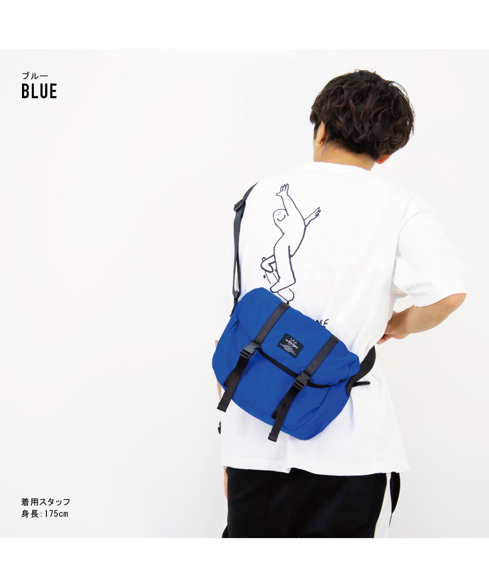 ランナー RUNNER アヴェンチュラ ショルダーバッグ 男女兼用 ユニセックス 大きめ ナイロン シンプル 取り出しやすい カジュアル ストリート 大人 レディース 女子