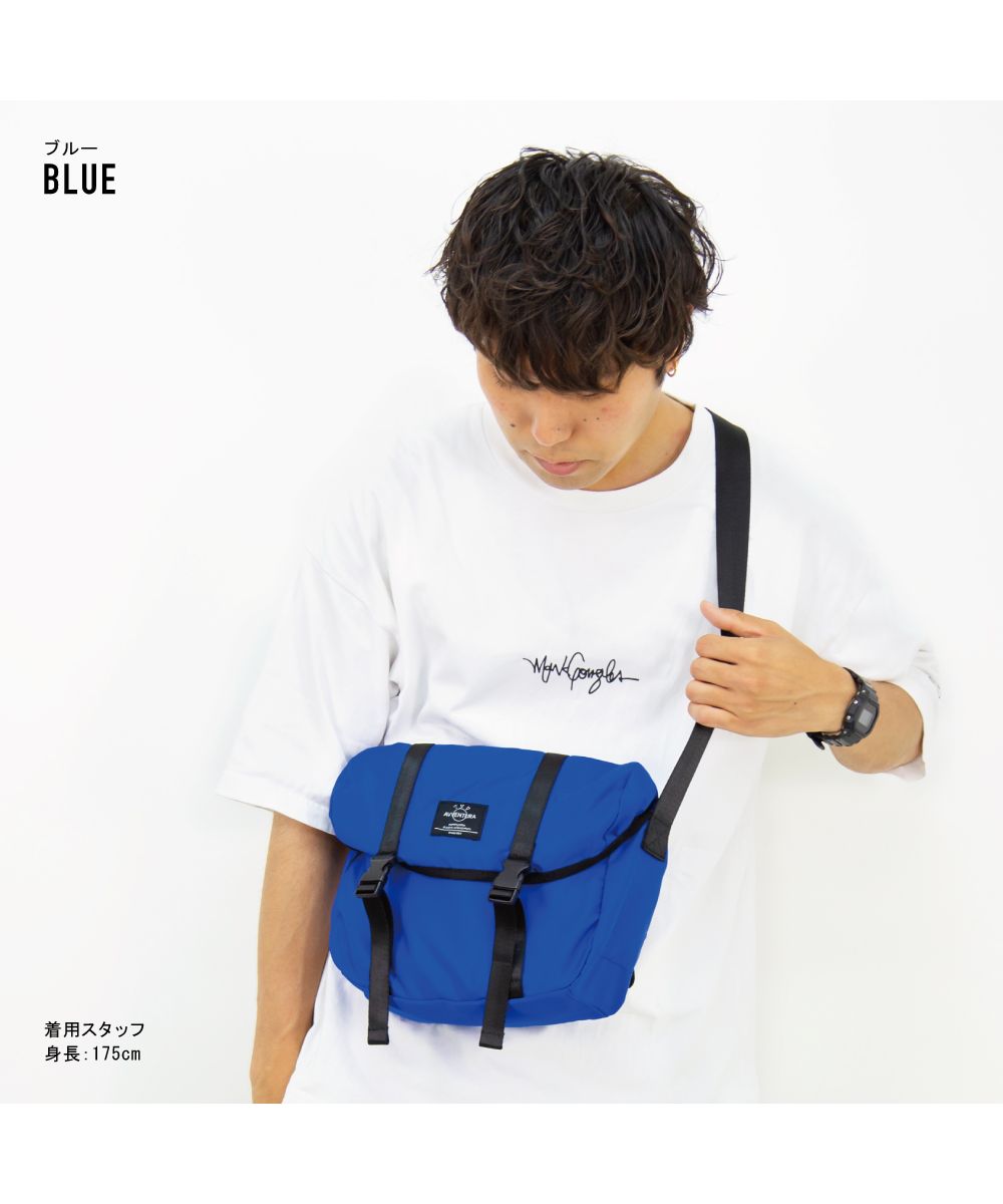 ランナー RUNNER アヴェンチュラ ショルダーバッグ 男女兼用 ユニセックス 大きめ ナイロン シンプル 取り出しやすい カジュアル ストリート 大人 レディース 女子