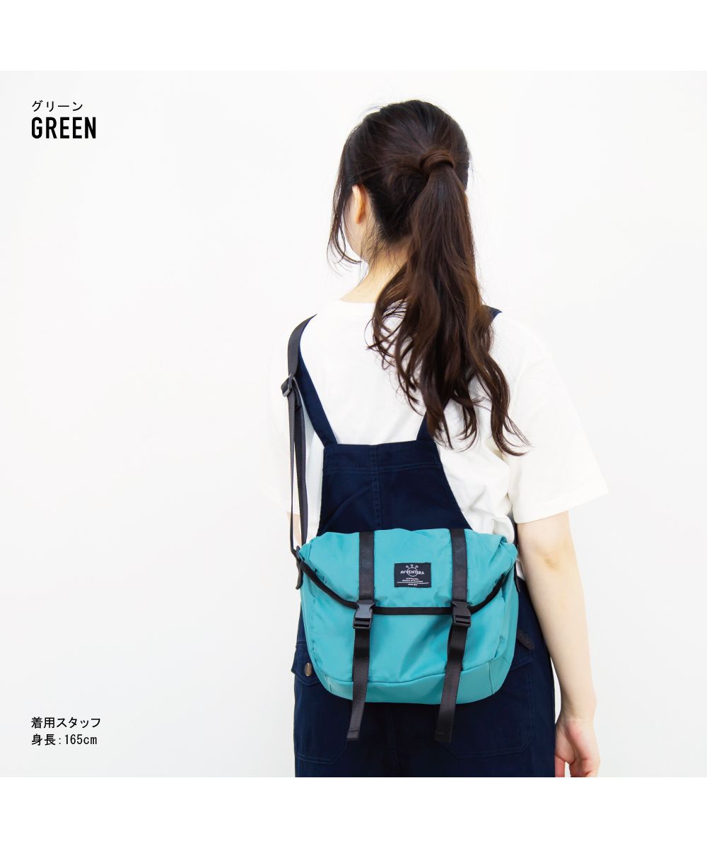 ランナー RUNNER アヴェンチュラ ショルダーバッグ 男女兼用 ユニセックス 大きめ ナイロン シンプル 取り出しやすい カジュアル ストリート 大人 レディース 女子