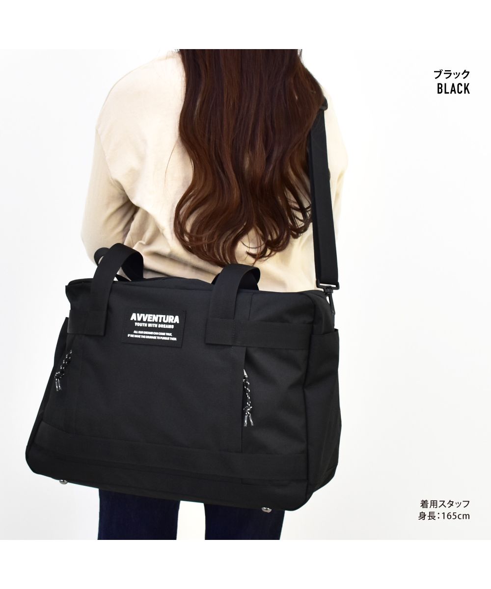 ランナー RUNNER アヴェンチュラ ボストンバッグ 旅行バッグ 旅行 防災 ショルダー 撥水 大容量 大きい 黒 リュック 女子 男子 男女兼用 高校生 中学生 ユニセックス レデ