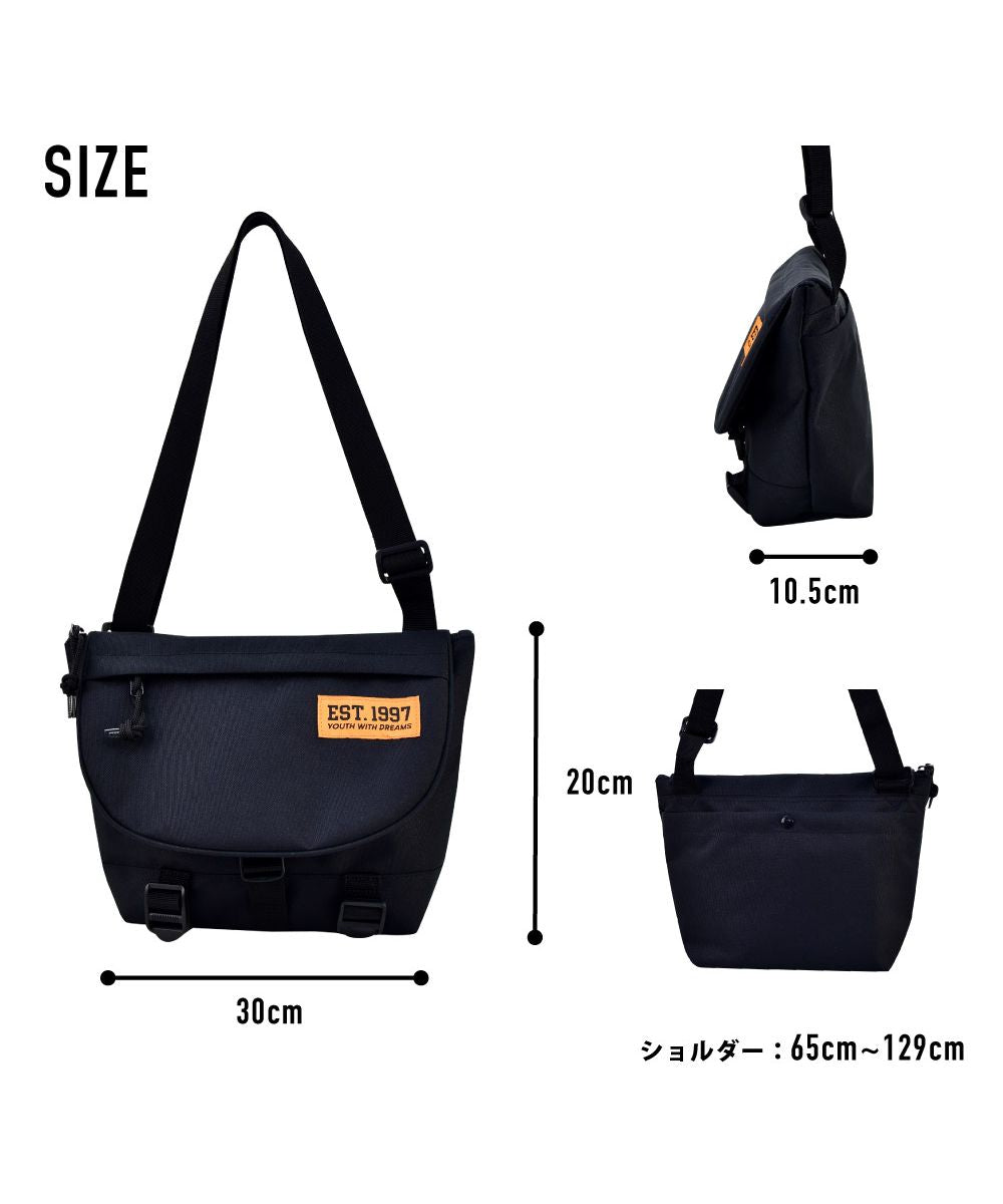 ランナー RUNNER アヴェンチュラ ショルダーバッグ メッセンジャーバッグ 斜め掛け 肩掛け シンプル 撥水素材 大人 女性 男性 男女兼用 大学生 高校生 女子 アウトドア カジ