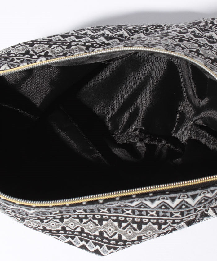 ランナー RUNNER エリー ショルダーバッグ ミニショルダー サコッシュ レディース 女子ファスナー ジャガード ファスナー付き ポーチ カジュアル ストリート