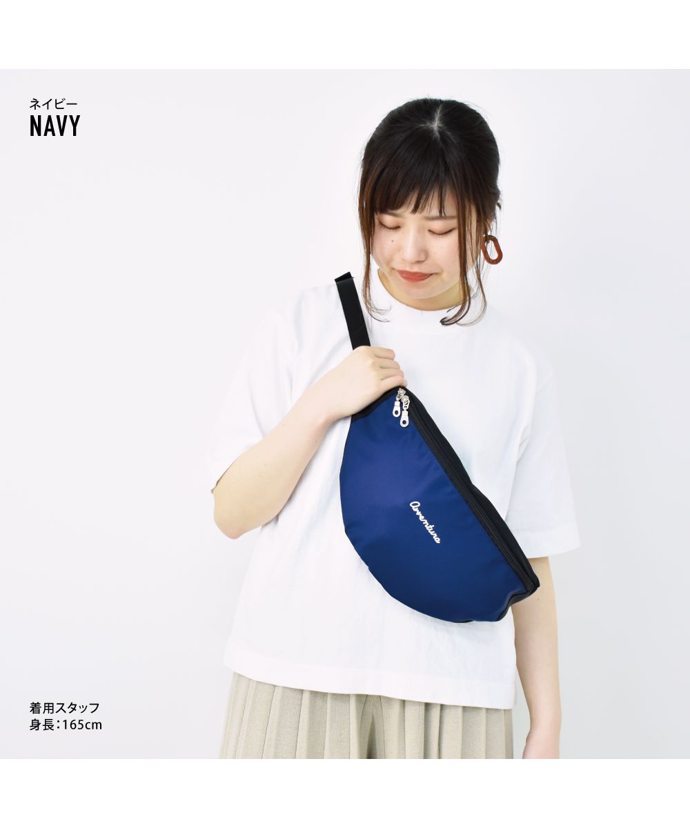 ランナー RUNNER アヴェンチュラ ウェストバッグ ウェストポーチ レディース 女子 大人 ファスナー キーフック付き ナイロンiPadmini/小型タブレット収納 小さい カジュ