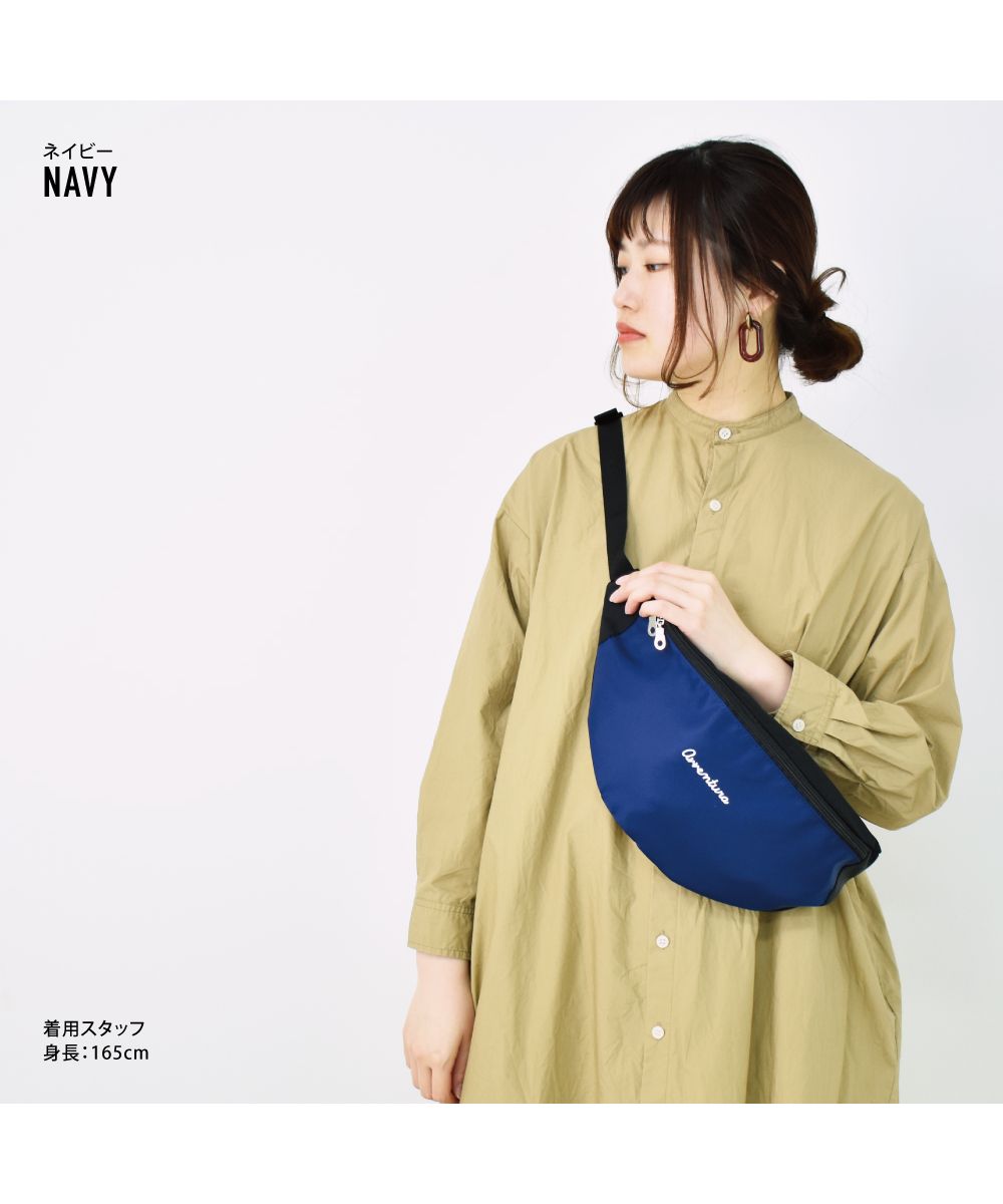 ランナー RUNNER アヴェンチュラ ウェストバッグ ウェストポーチ レディース 女子 大人 ファスナー キーフック付き ナイロンiPadmini/小型タブレット収納 小さい カジュ