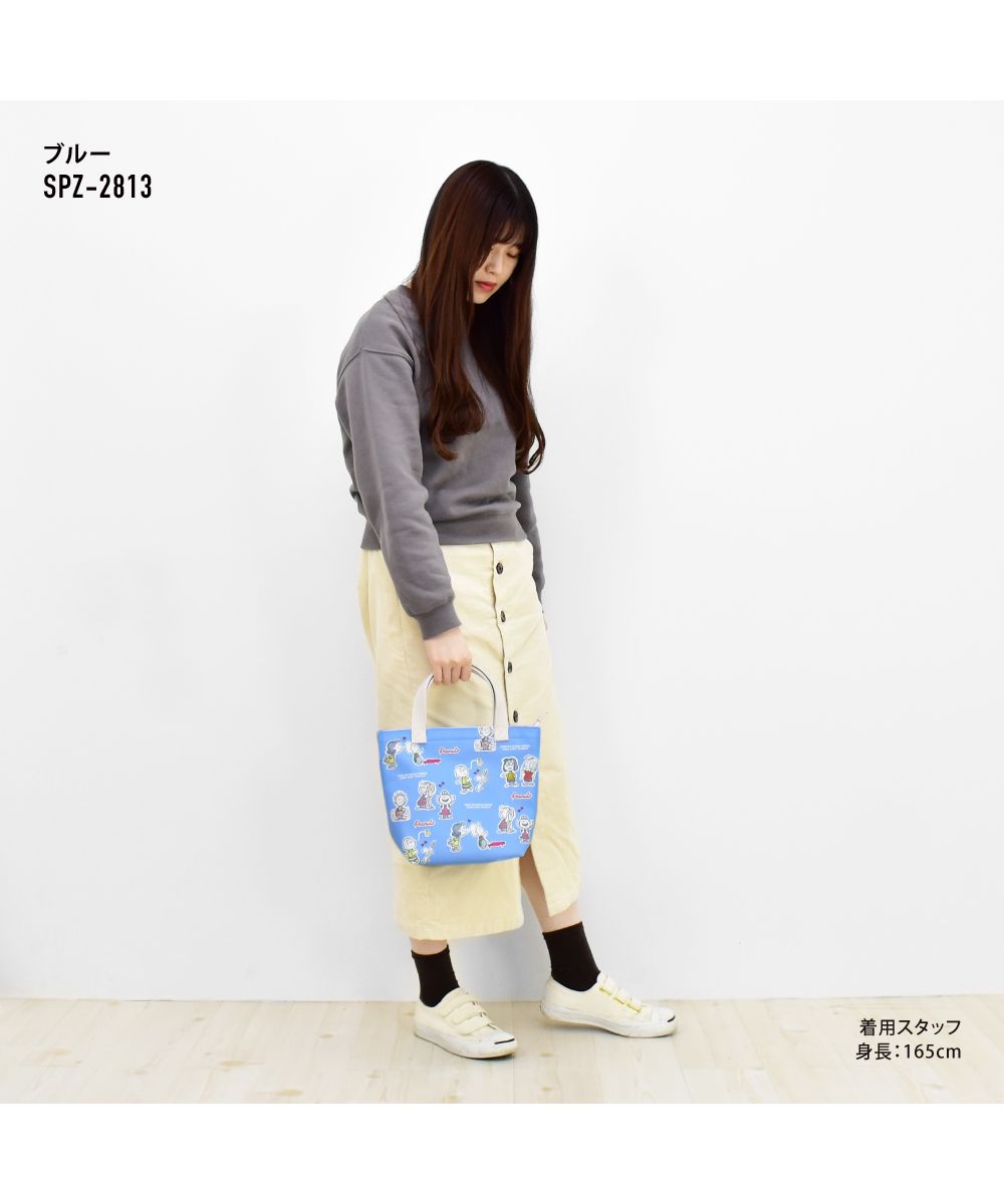 ランナー RUNNER スヌーピー ミニトートバッグ トート バック チャーリーブラウン 合皮 フェイクレザー 小さめ 軽量 レディース 大人 女性 大学生 女子 女の子 高校生 中学