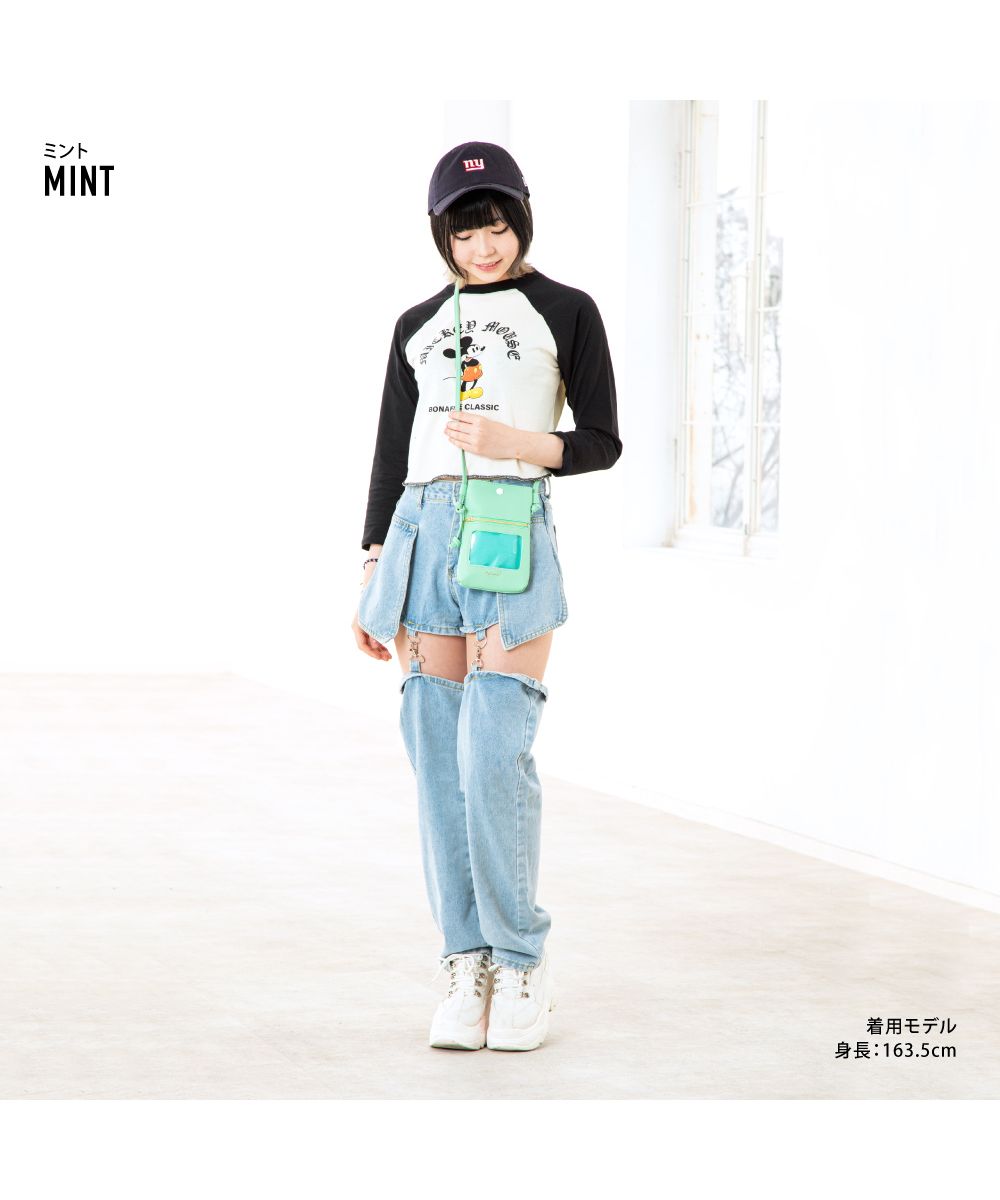 ランナー RUNNER ショルダーバッグ ミニバッグ 斜めがけ スマホポーチ 携帯ショルダー 小さめ ショルダーポーチ サコッシュ 合皮バッグ フェイクレザー グッズ トレカ 推し活