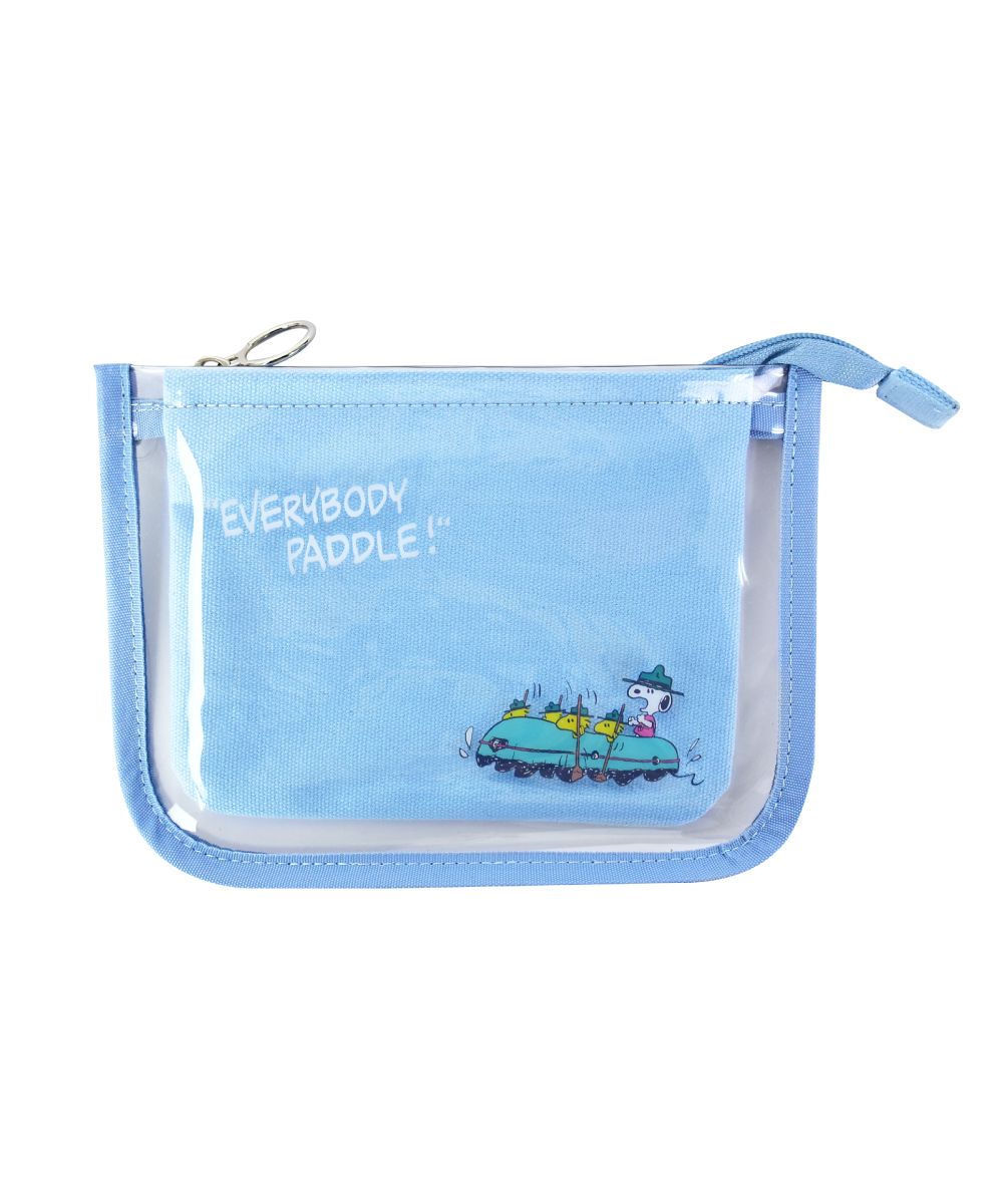Runner Snoopy Pouch Cosmetic Pouch Travel Pouch Simple Transparent Can