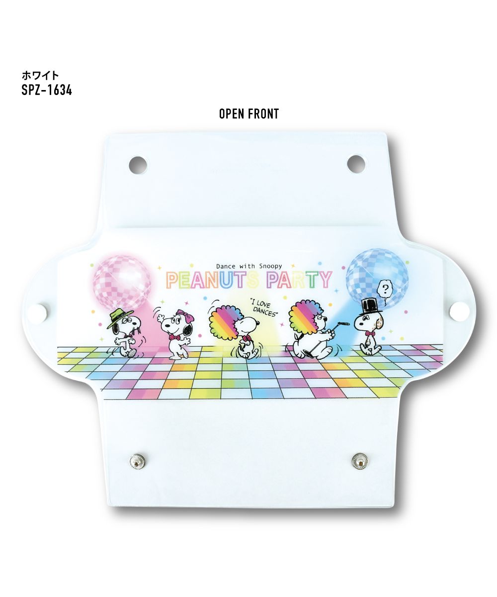 ランナー RUNNER スヌーピー ペンケース 筆箱 小物入れ クリアマルチケース Lサイズ