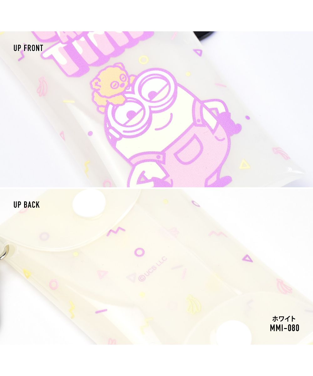 ランナー RUNNER ミニオン パスケース 定期入れ カードケース 定期 2枚以上 小物入れ クリアマルチケース Sサイズ レディース 女子 女の子 フック付き 透明 クリア PV