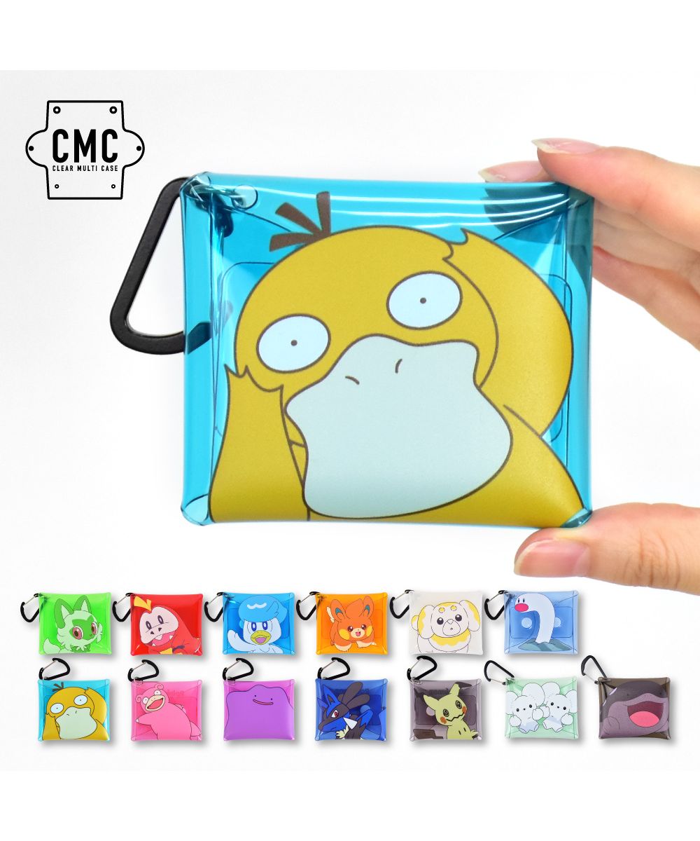 跑者 RUNNER 口袋妖怪 寶可夢 耳機 收納包 小物收納 迷你 有線/無線 收納 air pods/pro 透明多功能盒 SS尺寸 女士