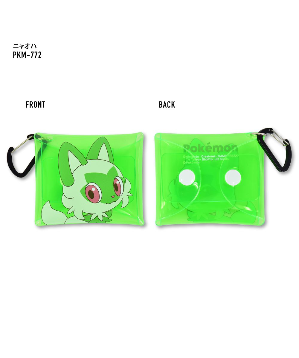 跑者 RUNNER 口袋妖怪 寶可夢 耳機 收納包 小物收納 迷你 有線/無線 收納 air pods/pro 透明多功能盒 SS尺寸 女士