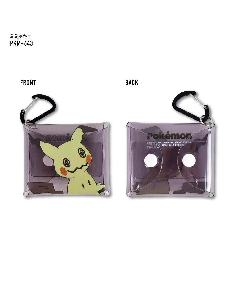 跑者 RUNNER 口袋妖怪 寶可夢 耳機 收納包 小物收納 迷你 有線/無線 收納 air pods/pro 透明多功能盒 SS尺寸 女士