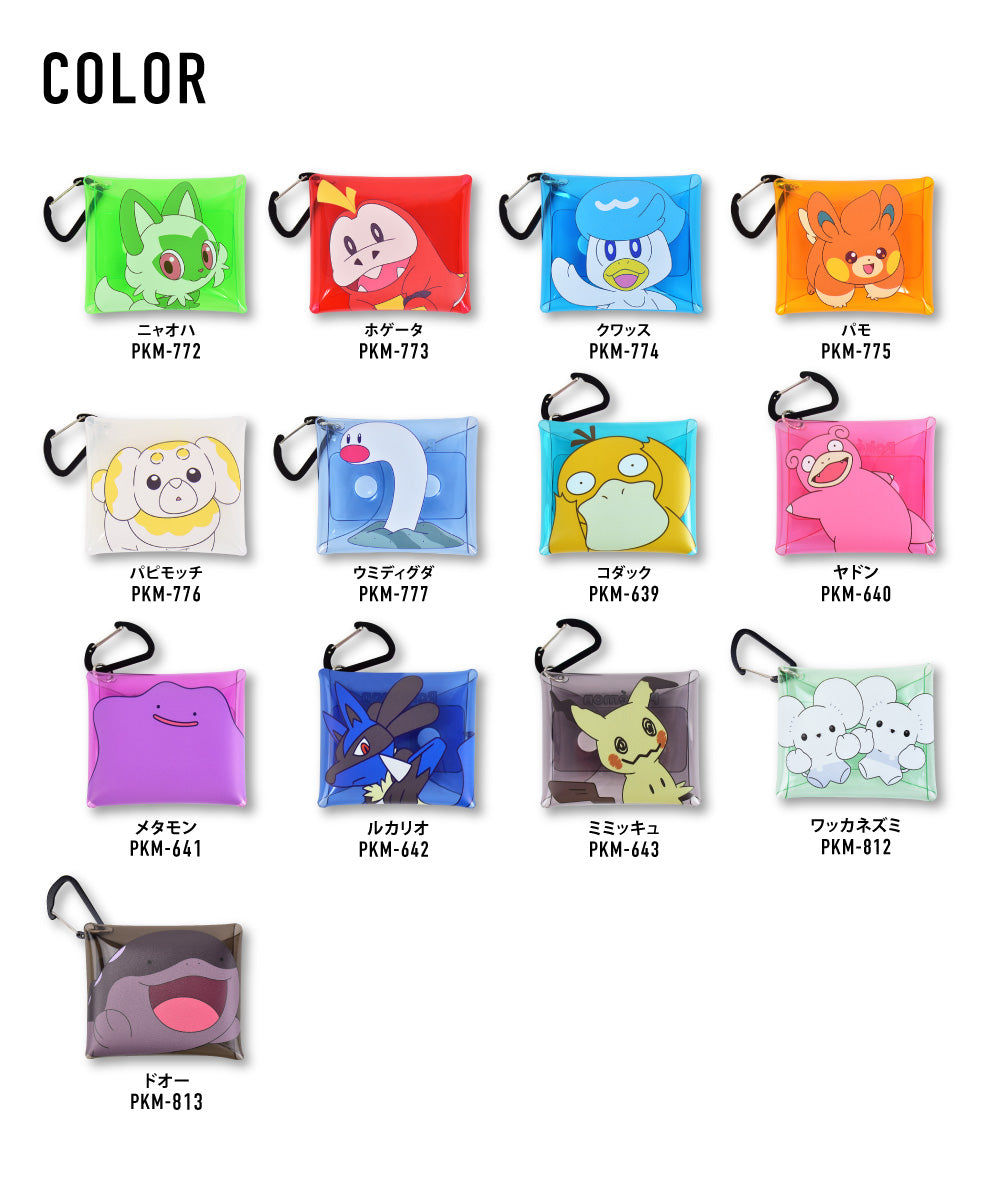 跑者 RUNNER 口袋妖怪 寶可夢 耳機 收納包 小物收納 迷你 有線/無線 收納 air pods/pro 透明多功能盒 SS尺寸 女士