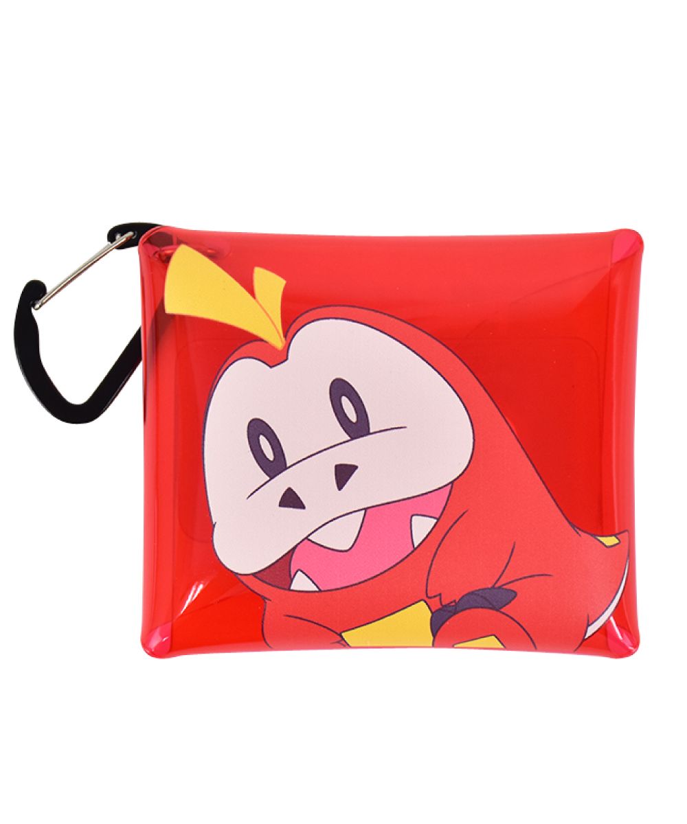 ランナー RUNNER ポケットモンスター ポケモン イヤホン ポーチ 小物入れ ミニ 有線/ワイヤレス 収納 air pods/pro クリアマルチケース SSサイズ レディース 女,ホゲータ(PKM-773)