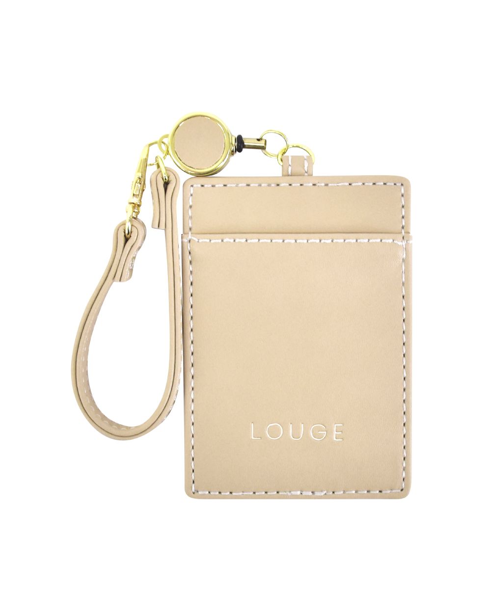 ランナー RUNNER パスケース 定期入れ カードケース 合皮 リール付き カード2枚 シンプル 軽量 薄型 大人 レディース メンズ 女子 男子 女の子 男の子 男女兼用 高校生