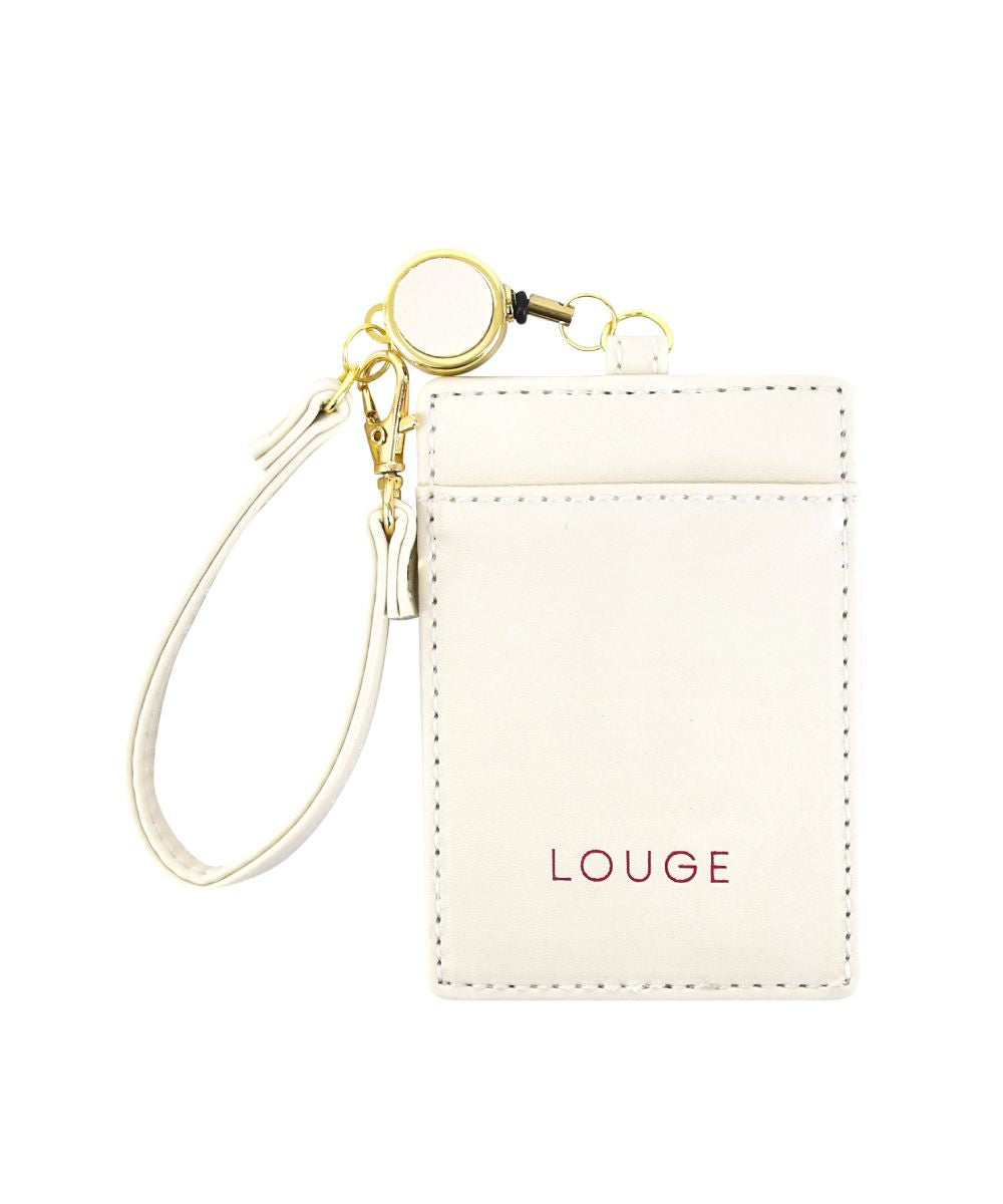 ランナー RUNNER パスケース 定期入れ カードケース 合皮 リール付き カード2枚 シンプル 軽量 薄型 大人 レディース メンズ 女子 男子 女の子 男の子 男女兼用 高校生