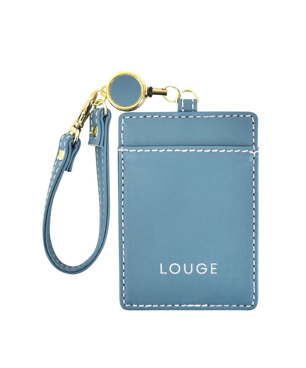 ランナー RUNNER パスケース 定期入れ カードケース 合皮 リール付き カード2枚 シンプル 軽量 薄型 大人 レディース メンズ 女子 男子 女の子 男の子 男女兼用 高校生