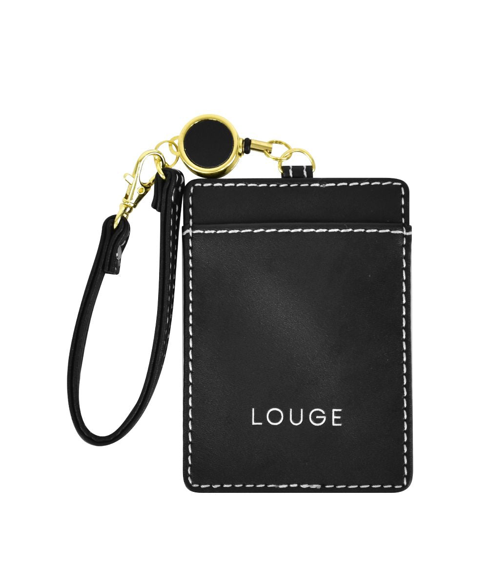 ランナー RUNNER パスケース 定期入れ カードケース 合皮 リール付き カード2枚 シンプル 軽量 薄型 大人 レディース メンズ 女子 男子 女の子 男の子 男女兼用 高校生