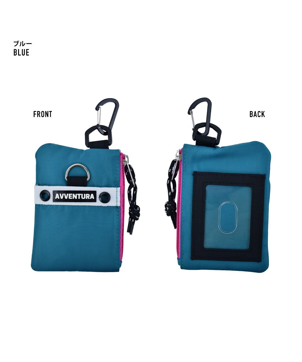 ランナー RUNNER アヴェンチュラ パスケース 定期入れ カードケース 定期 入れ レディース 女子 フック 小銭入れ コインケース ICカード