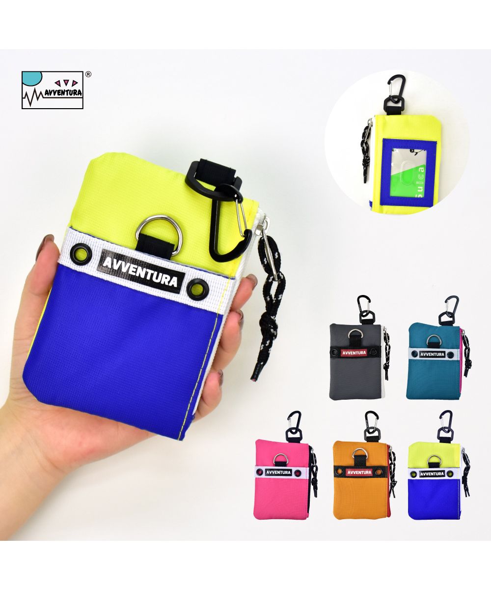 ランナー RUNNER アヴェンチュラ パスケース 定期入れ カードケース 定期 入れ レディース 女子 フック 小銭入れ コインケース ICカード