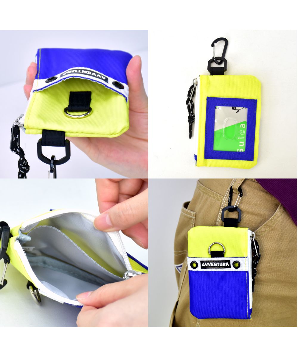 ランナー RUNNER アヴェンチュラ パスケース 定期入れ カードケース 定期 入れ レディース 女子 フック 小銭入れ コインケース ICカード