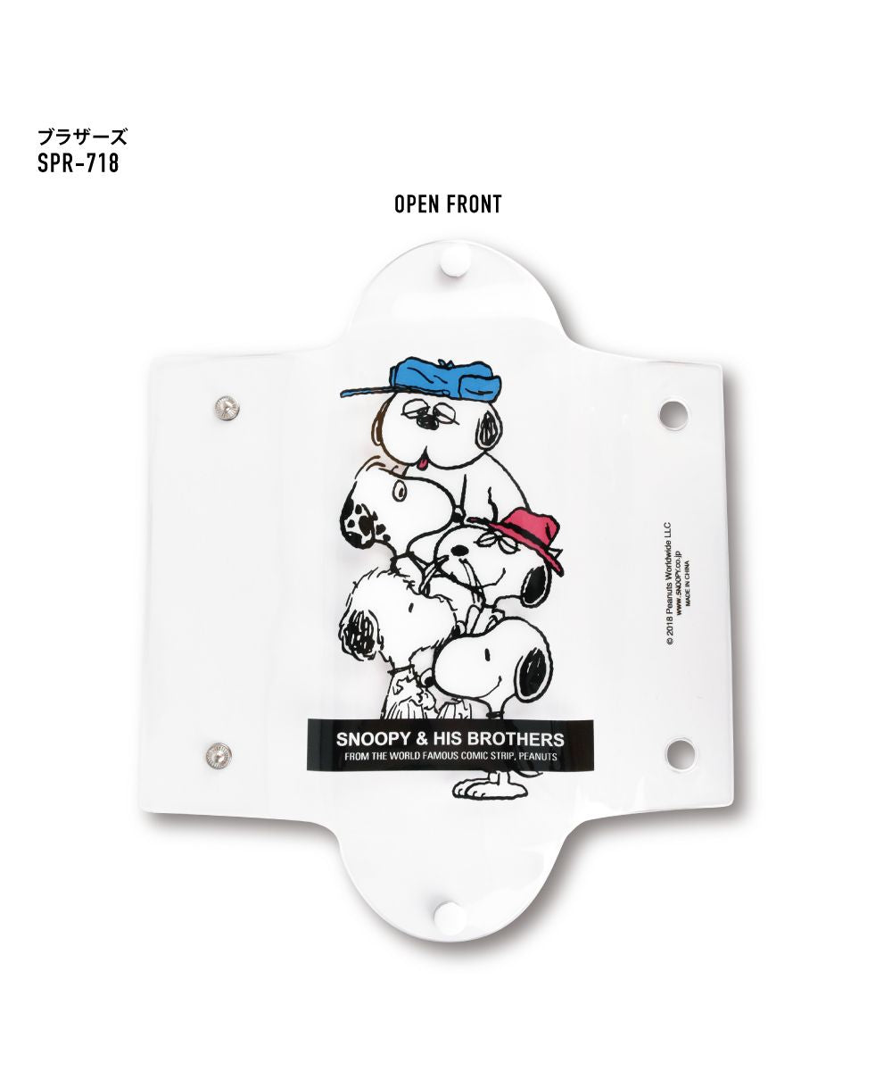 ランナー RUNNER スヌーピー ペンケース 筆箱 小物入れ クリアマルチケース Lサイズ 透明 クリア PVC ブランド キャラクター おしゃれ かわいい 可愛い シンプル 人気 (ベースボール(SPR-739)) ベースボール(SPR-739)