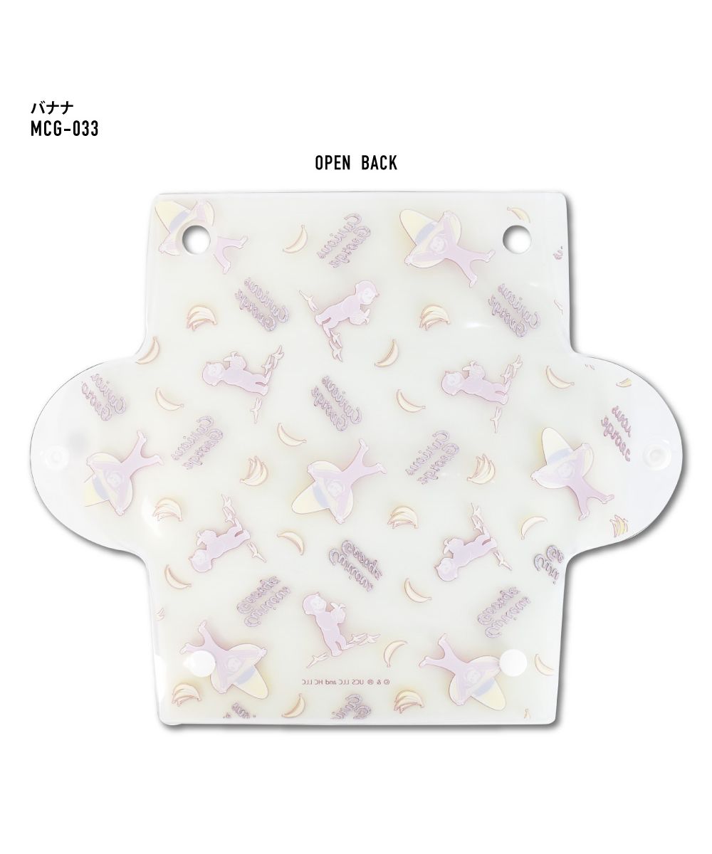 ランナー RUNNER おさるのジョージ ポーチ 小物入れ 化粧ポーチ クリアマルチケース Lサイズ レディース 女子 女の子 メンズ 男子 男の子 大人 高校生 中学生 ブランド キ