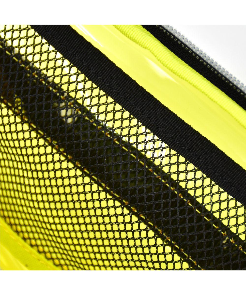 ランナー RUNNER マーベル ペンケース 筆箱 大容量 透明 クリア PVC ファスナー ダブルジップ 化粧ポーチ ブランド おしゃれ 通勤 通学 旅行 出張 修学旅行 かわいい