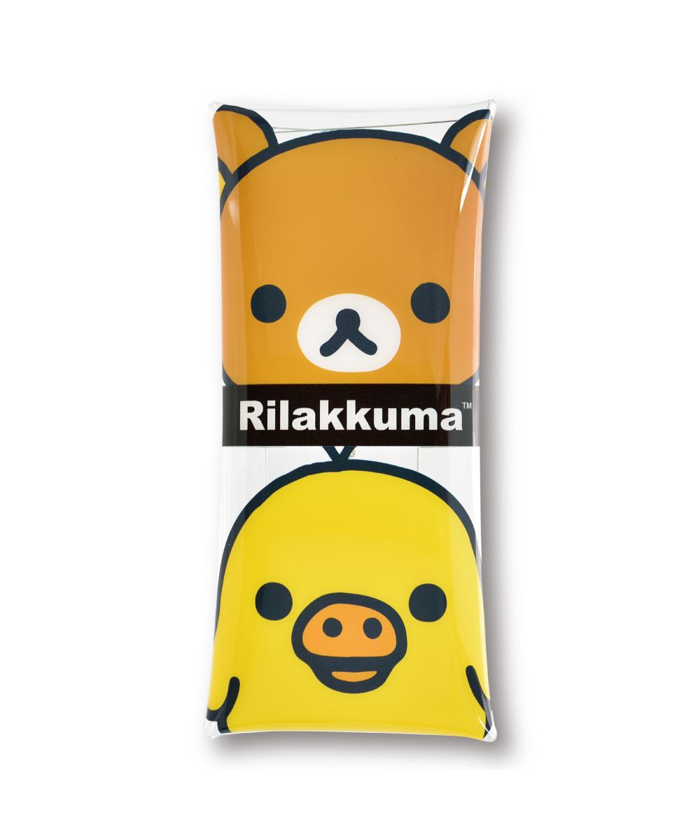 ランナー RUNNER リラックマ ペンケース 筆箱 小物入れ クリアマルチケース Lサイズ 透明 クリア PVC ブランド キャラクター おしゃれ かわいい 可愛い シンプル 人気