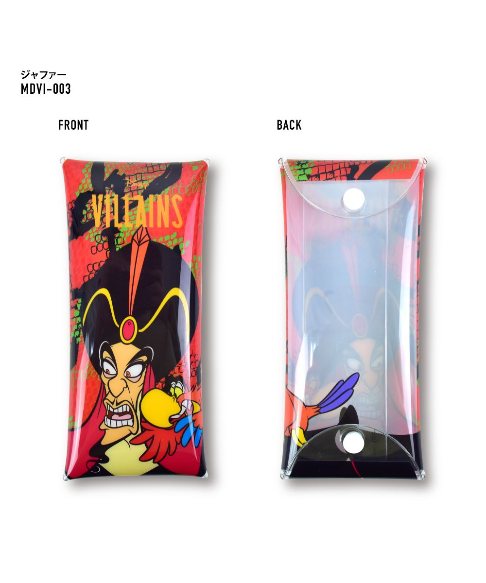 ランナー RUNNER ディズニー ポーチ 小物入れ 化粧ポーチ クリアマルチケース Lサイズ マレフィセント スカー ジャファー メンズ ブランド キャラクター