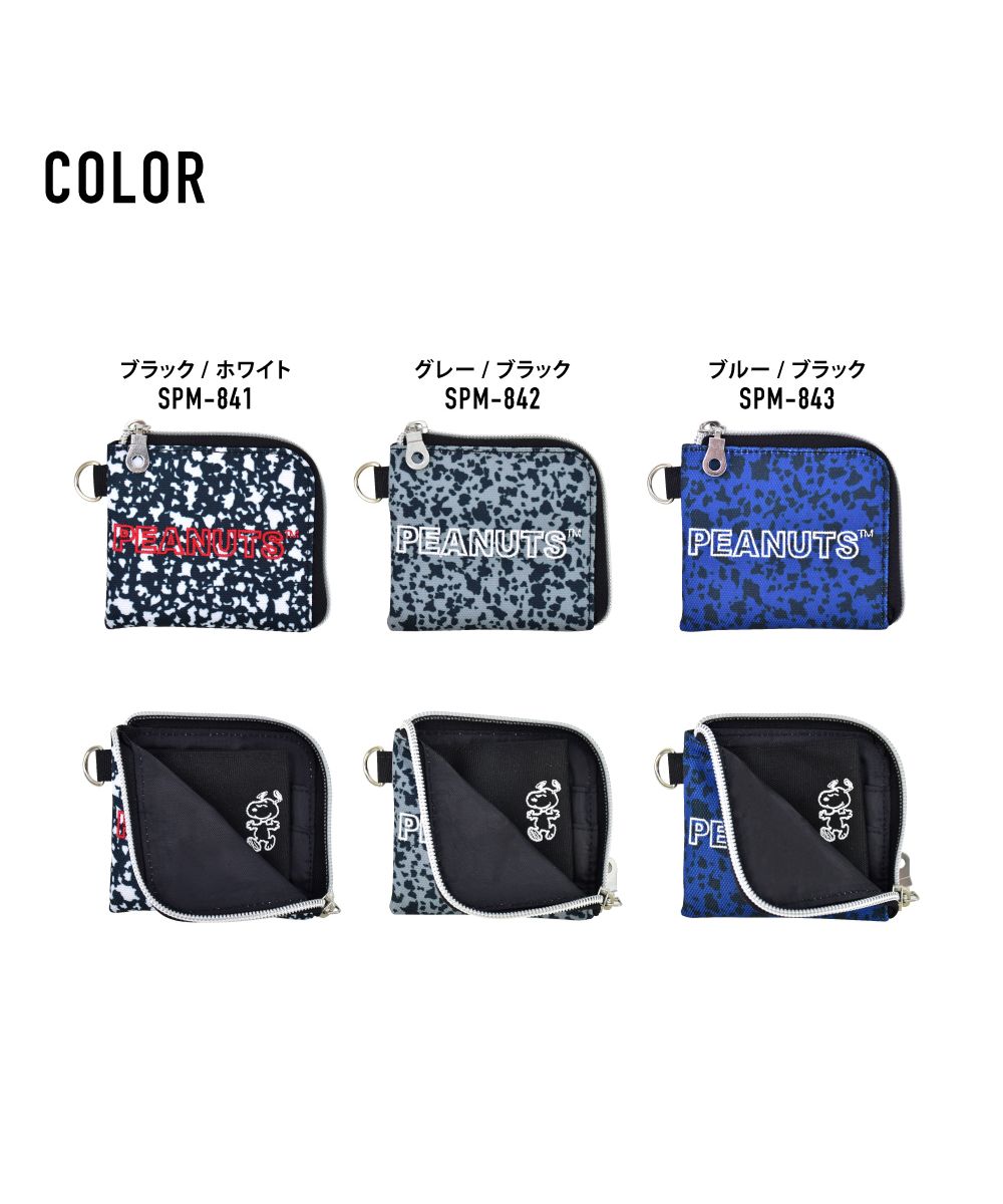 ランナー RUNNER スヌーピー コインケース 小銭入れ コイン 収納 サイフ 財布 レディース 女子 ファスナー カード収納 ナイロン
