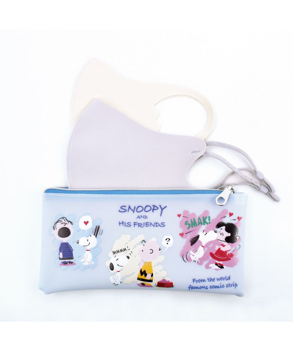 ランナー RUNNER スヌーピー ポーチ 小物入れ レディース 女子 大人 高校生 シリコン ファスナー 化粧ポーチ マスクポーチ 子供 女の子 メンズ 男子