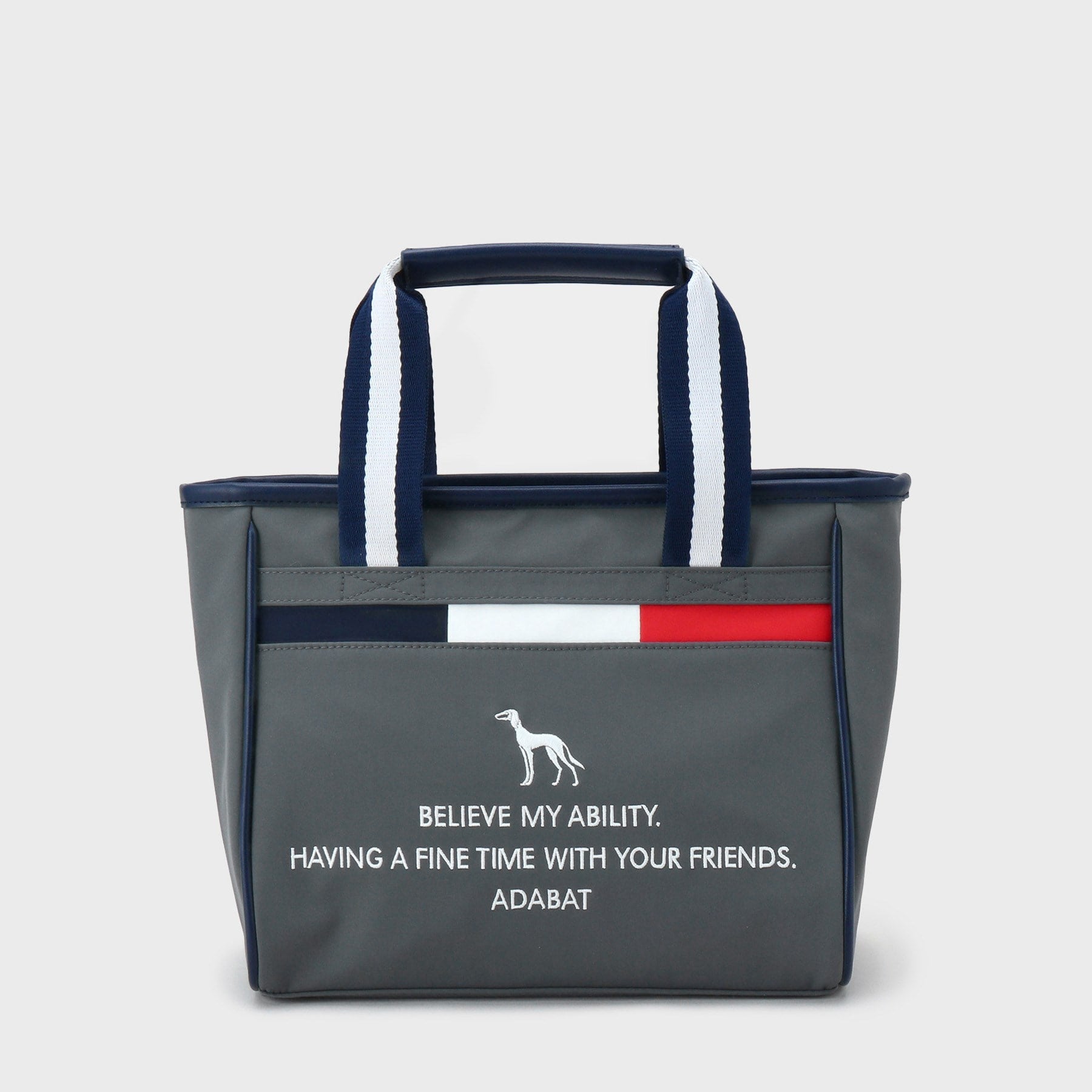 アダバット adabat ロゴデザイン カートバッグ (チャコールグレー(013)) チャコールグレー(013)