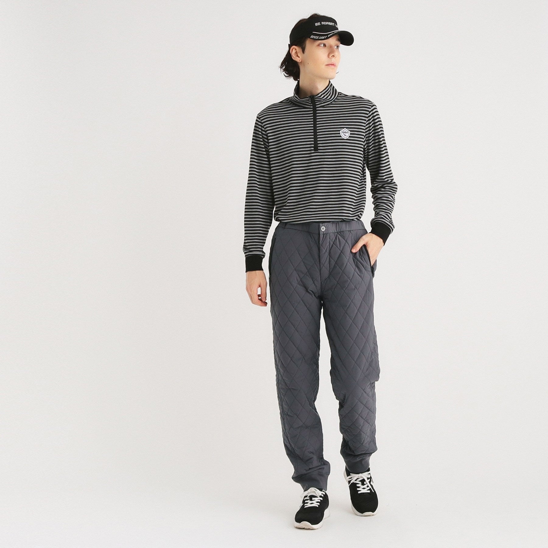 アダバット adabat 【ADBT】キルトデザイン ウエストゴムパンツ (アイボリー(004)) アイボリー(004)