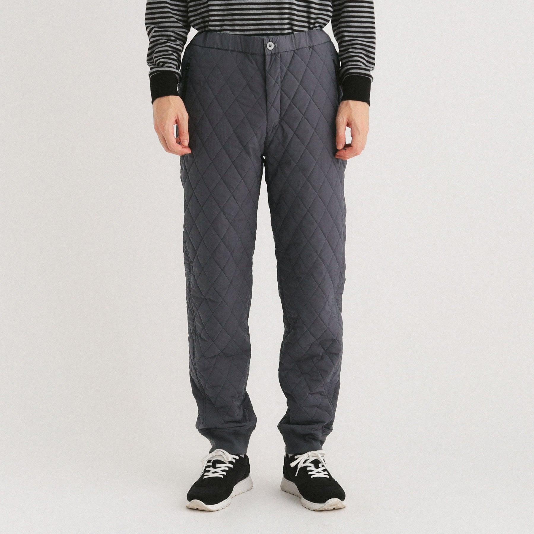 アダバット adabat 【ADBT】キルトデザイン ウエストゴムパンツ (アイボリー(004)) アイボリー(004)