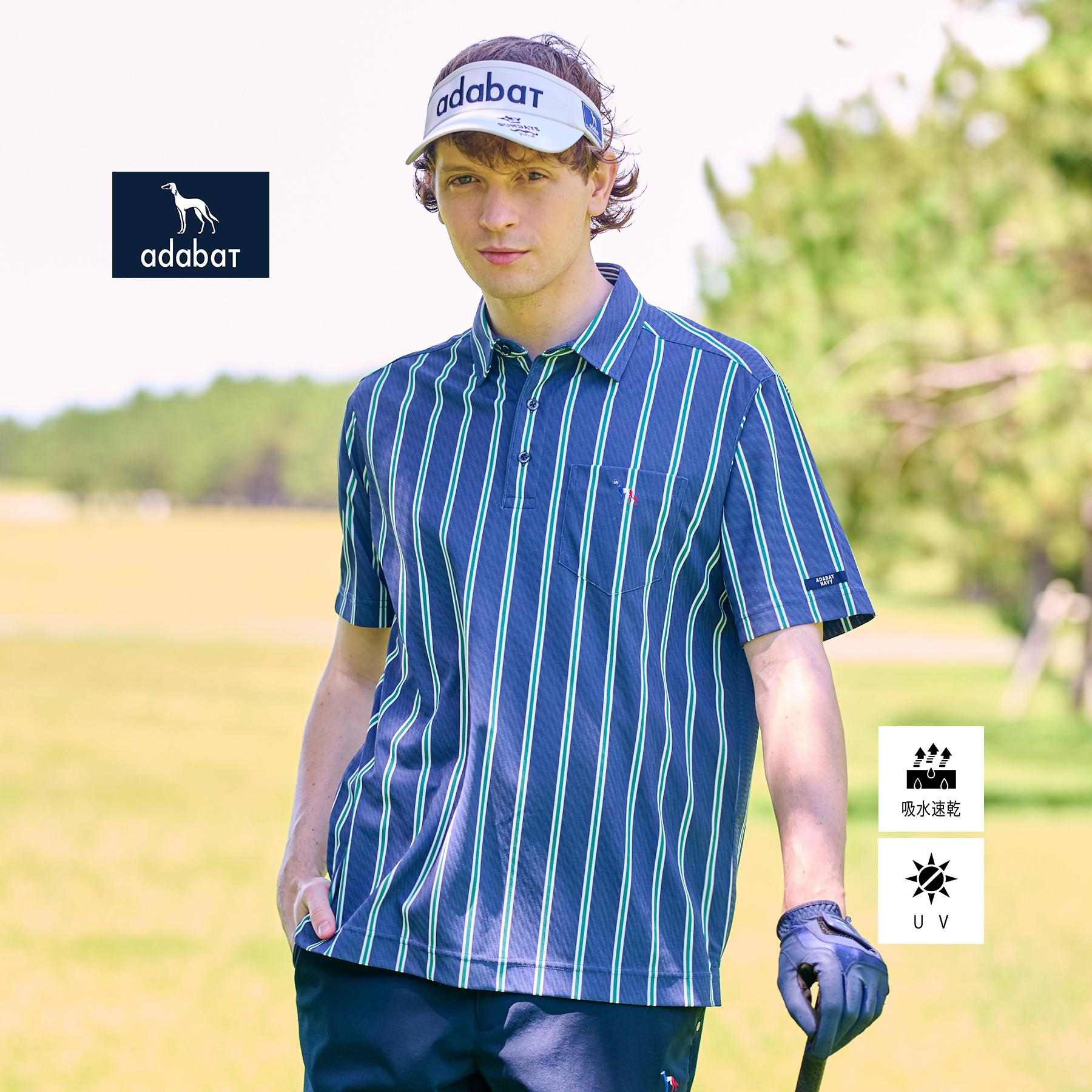 adabat アダバット ポロシャツ XXL 紺