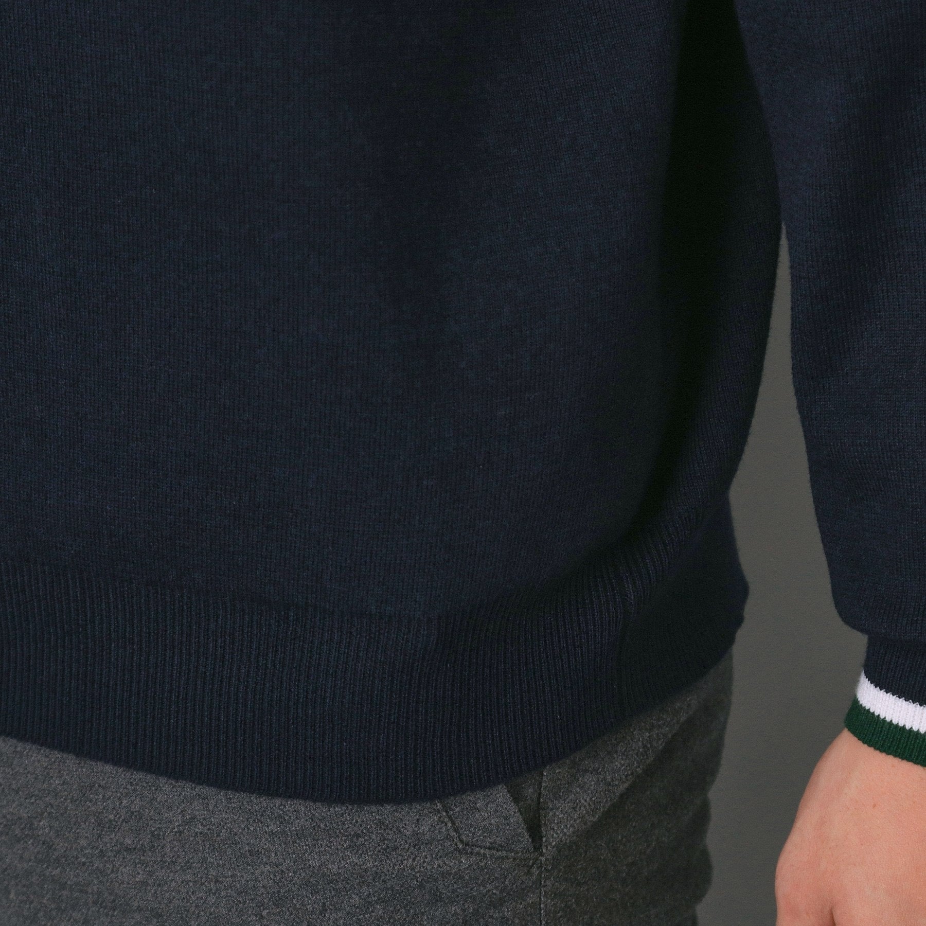 アダバット adabat 【新レーベル ADABAT NAVY】トリコロールクルーニット (レッド(062)) レッド(062)