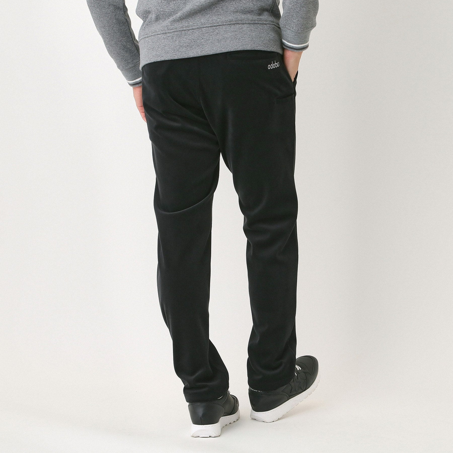 アダバット adabat ベロアボンディングストレッチパンツ (ベージュ(052)) ベージュ(052)