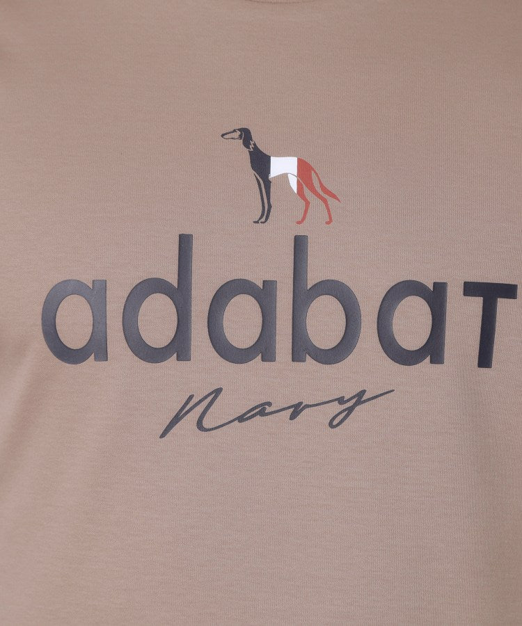 アダバット adabat 【ADABAT NAVY】アイスクリアコットン半袖ロゴT (トープ(054)) トープ(054)