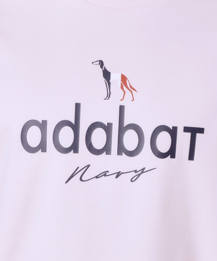 アダバット adabat 【ADABAT NAVY】アイスクリアコットン半袖ロゴT (トープ(054)) トープ(054)