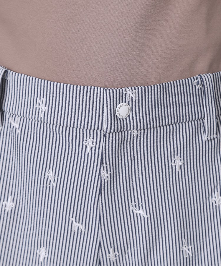 アダバット adabat 【ADABAT NAVY】エンブロイダリーサッカーハーフパンツ (ネイビー(394)) ネイビー(394)