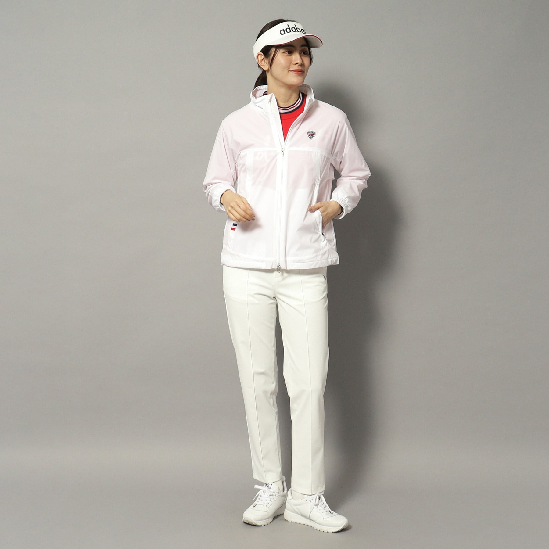 アダバット adabat 【撥水加工】ライトアウター (ホワイト(002)) ホワイト(002)