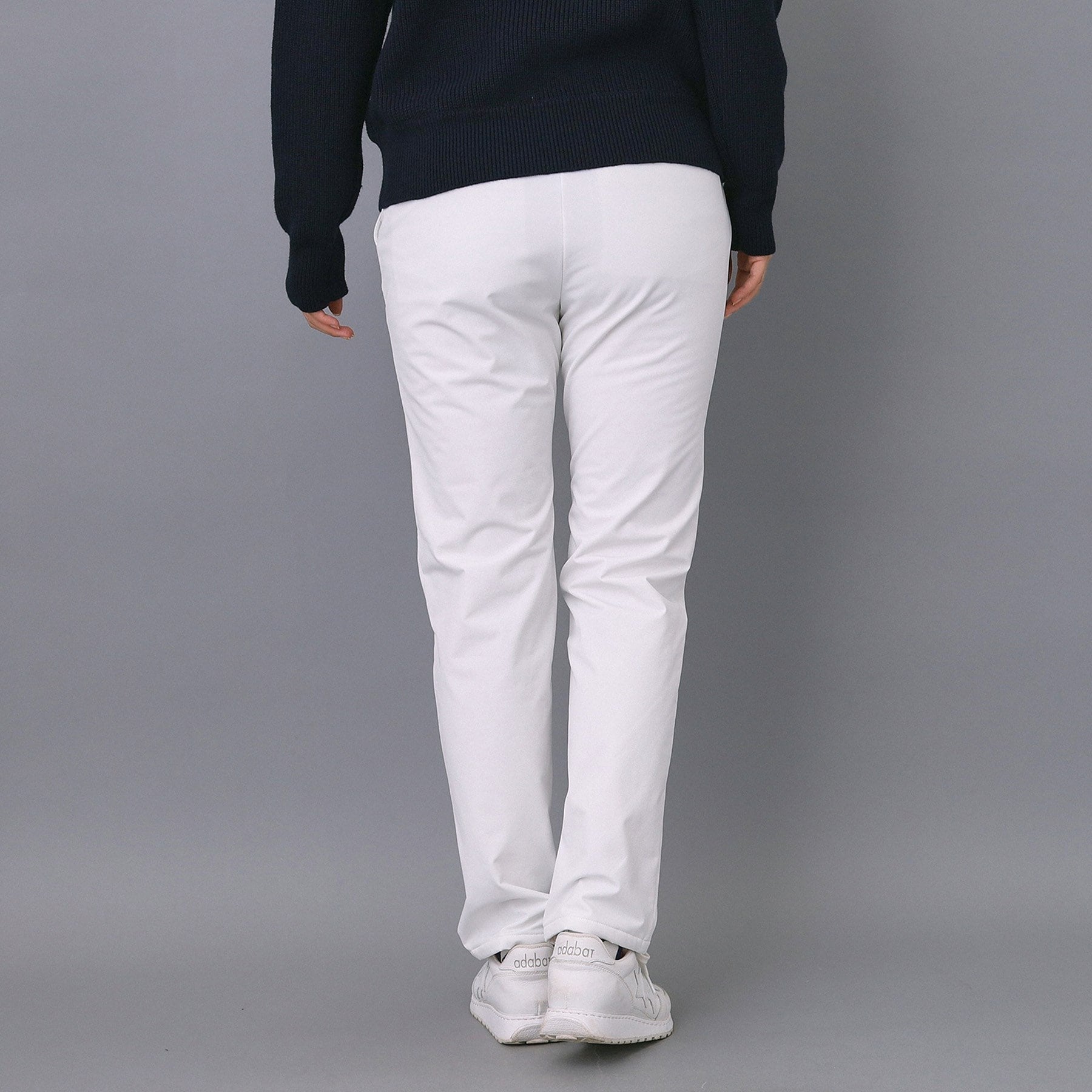 アダバット adabat 【ADABAT NAVY】【撥水】裏起毛ストレッチパンツ (ブラック(019)) ブラック(019)