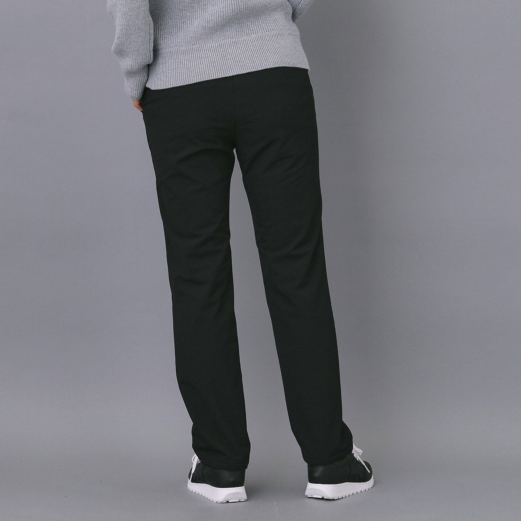 アダバット adabat 【ADABAT NAVY】【撥水】裏起毛ストレッチパンツ (ブラック(019)) ブラック(019)