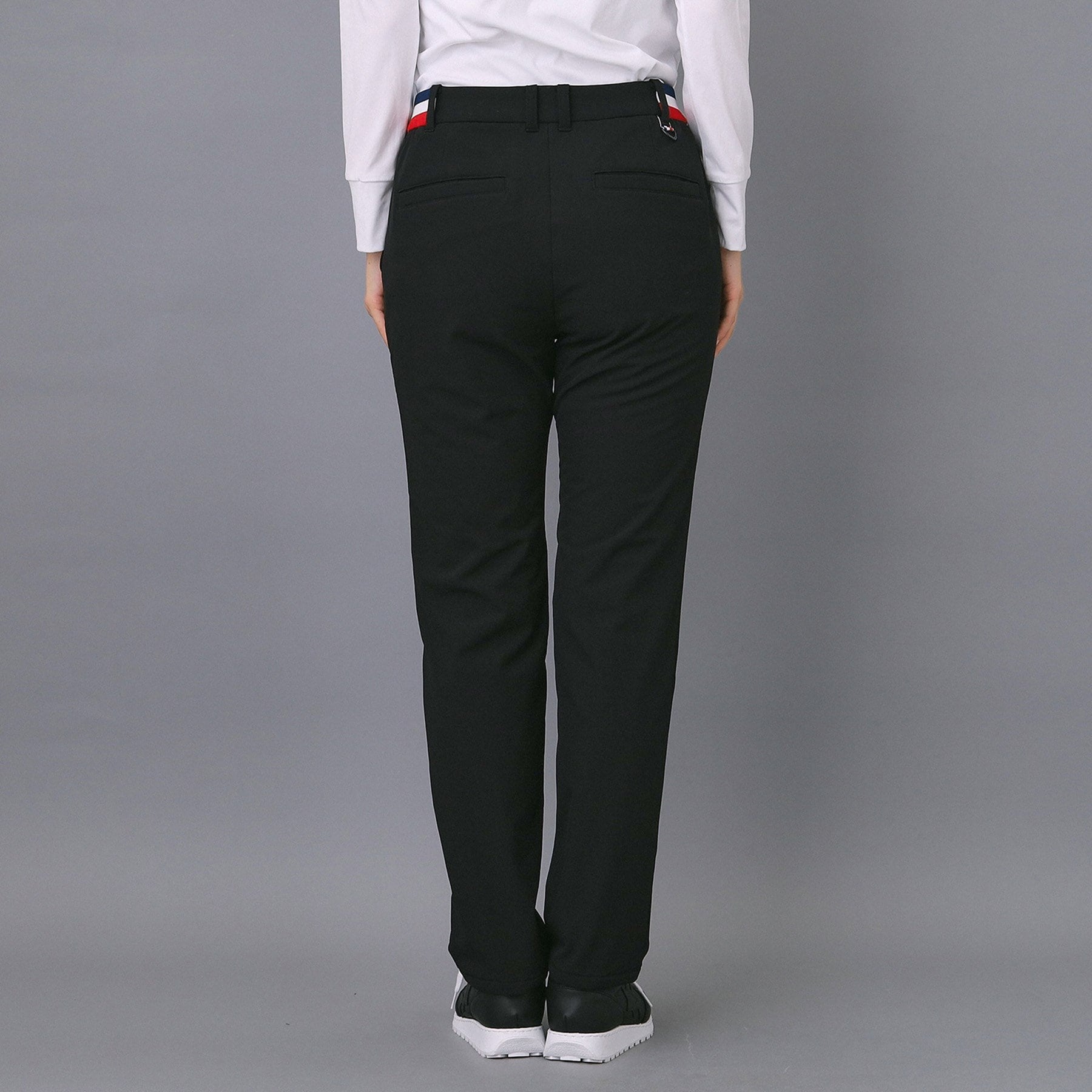 アダバット adabat 【ADABAT NAVY】【撥水】裏起毛ストレッチパンツ (ブラック(019)) ブラック(019)