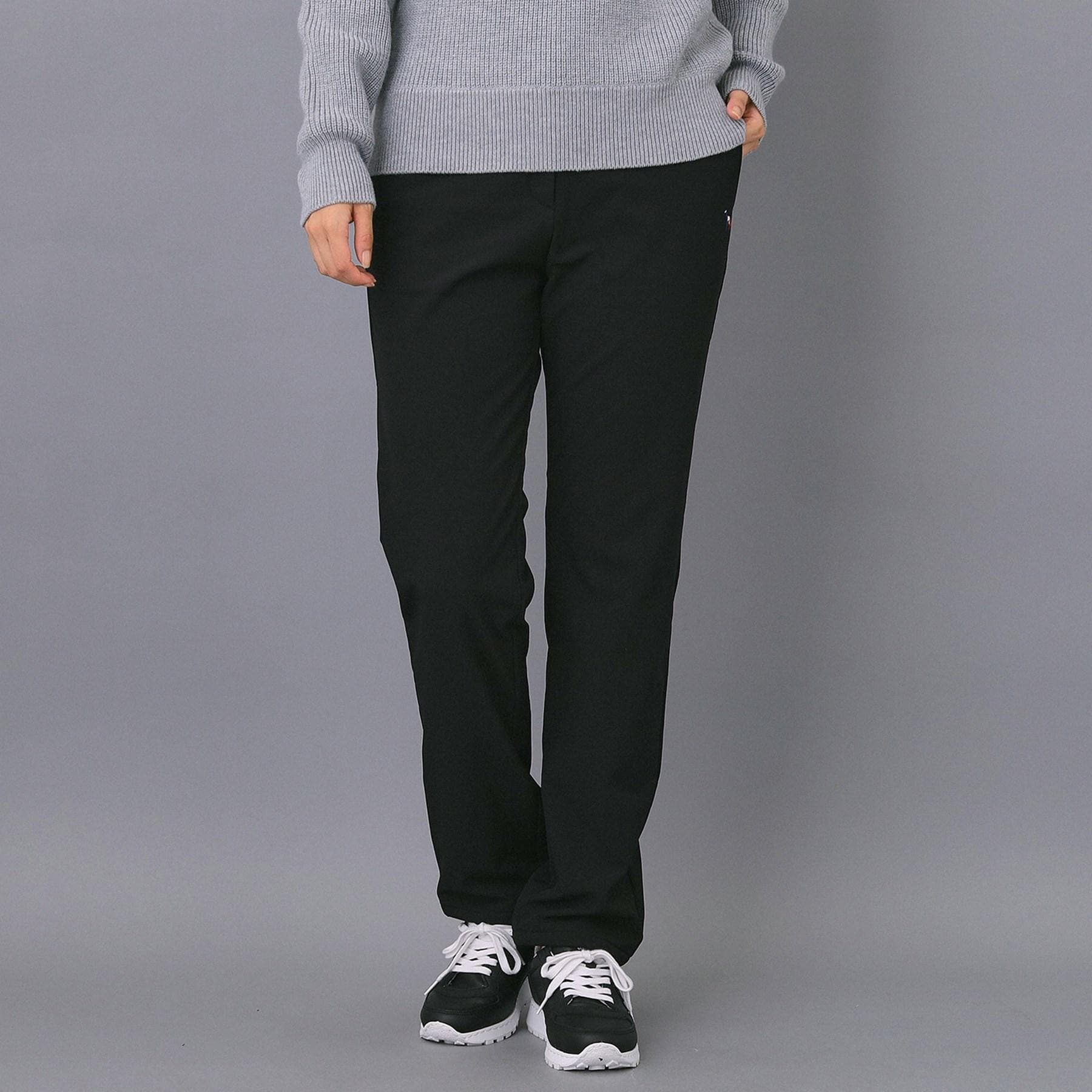 アダバット adabat 【ADABAT NAVY】【撥水】裏起毛ストレッチパンツ (ブラック(019)) ブラック(019)