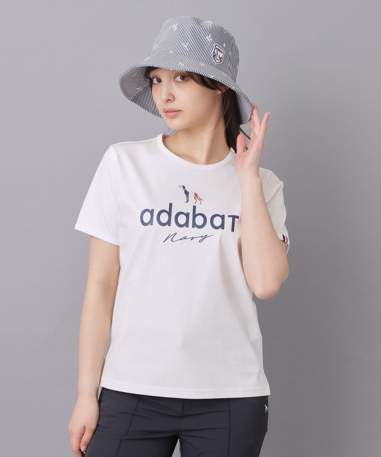 アダバット adabat 【ADABAT NAVY】飛び柄刺しゅうハット (ネイビー(394)) ネイビー(394)
