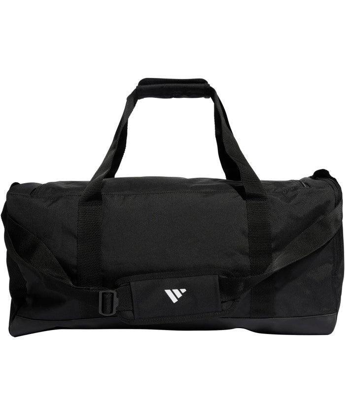 アディダス adidas アディダス adidas リニア ダッフル ミディアム KWQ26 (JD9555 ブラック/ブラック/ホ) JD9555 ブラック/ブラック/ホ